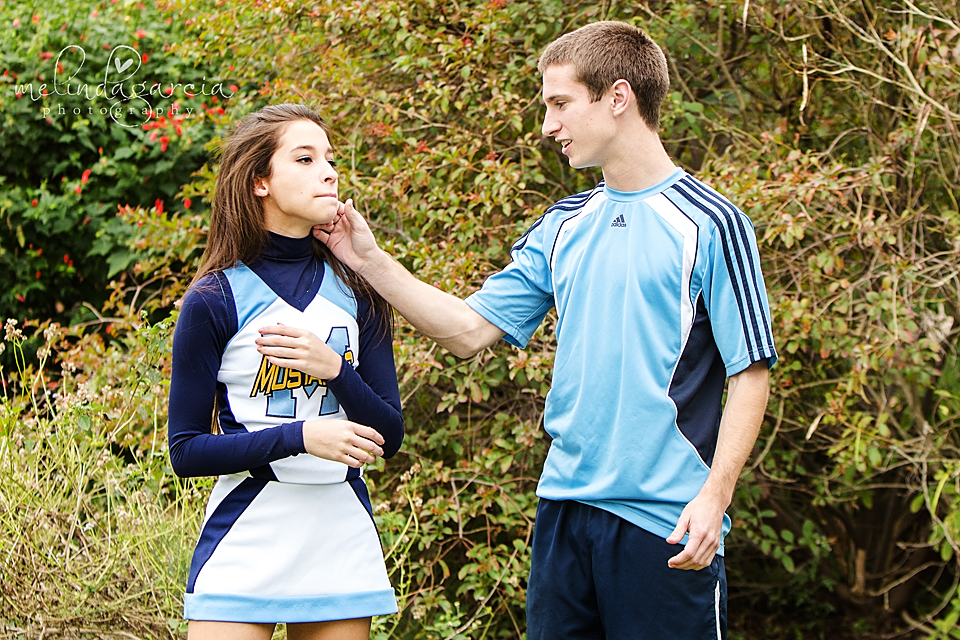 A sweet moment.